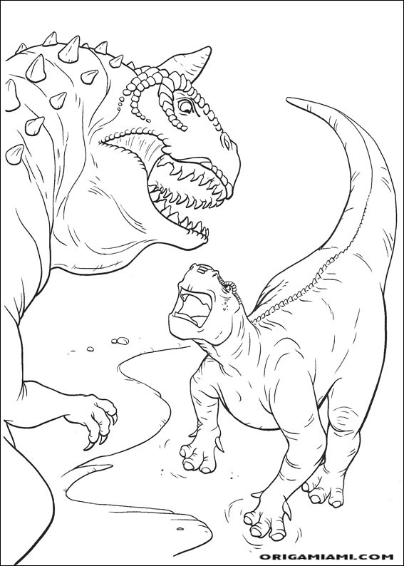 Dinosaur coloring page (41)