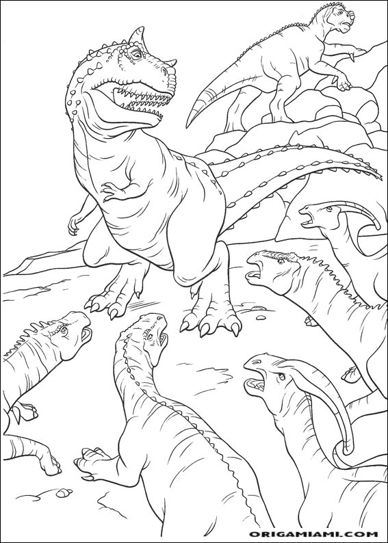 Dinosaur coloring page (42)