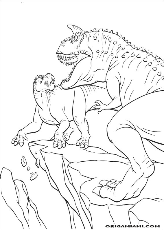 Dinosaur coloring page (43)