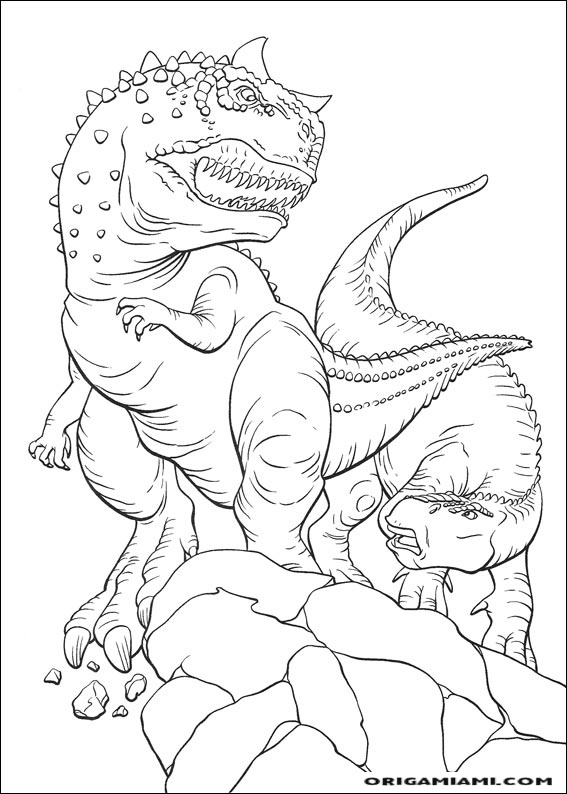 Dinosaur coloring page (44)