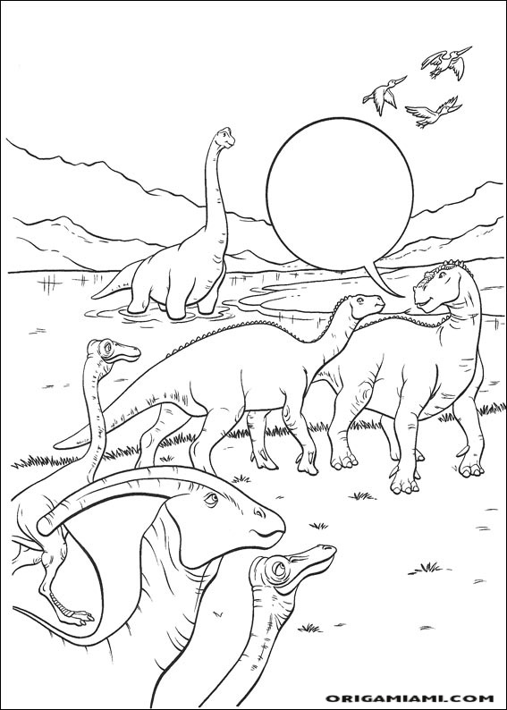 Dinosaur coloring page (45)