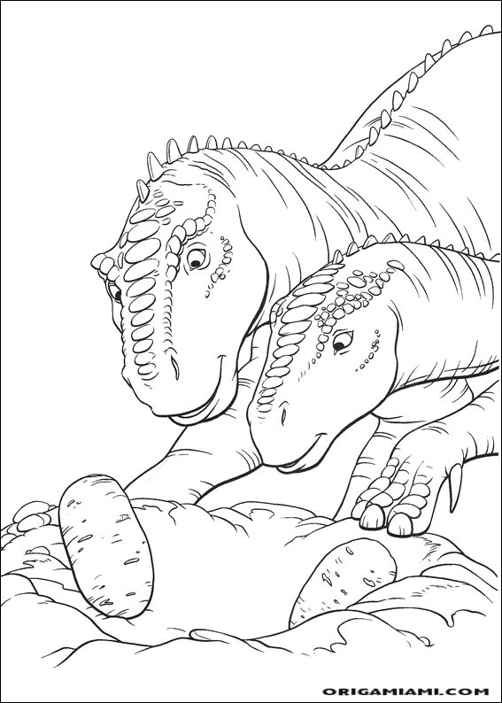 Dinosaur coloring page (46)