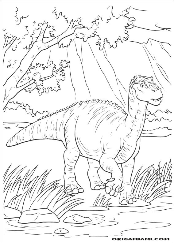 Dinosaur coloring page (49)