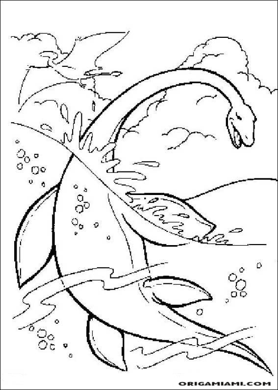 Dinosaur coloring page (5)