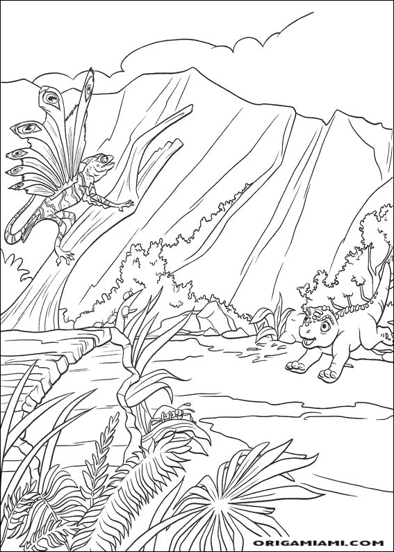 Dinosaur coloring page (50)