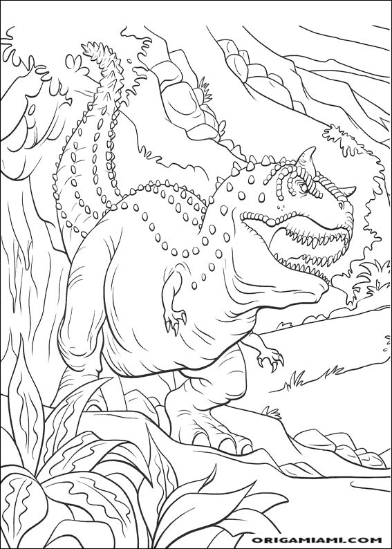 Dinosaur coloring page (53)