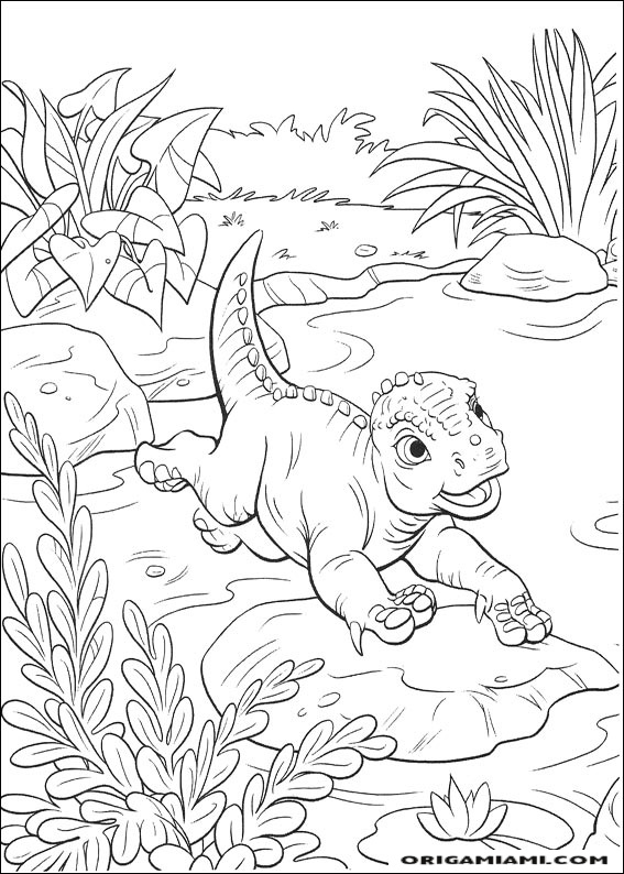 Dinosaur coloring page (55)