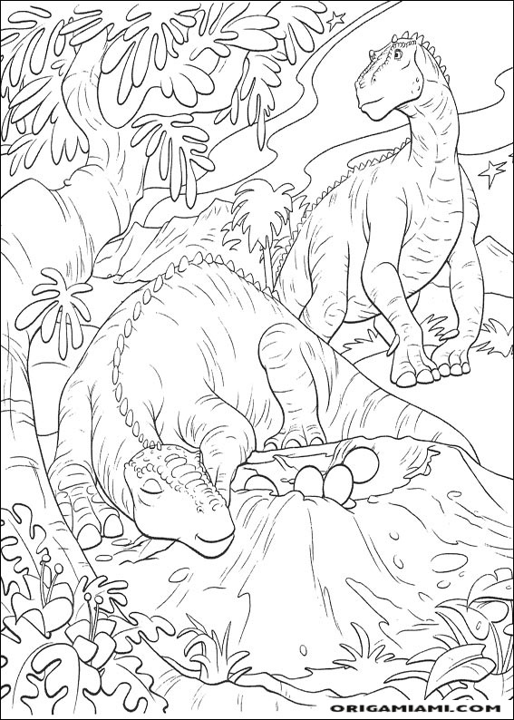 Dinosaur coloring page (56)