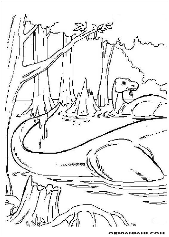 Dinosaur coloring page (6)