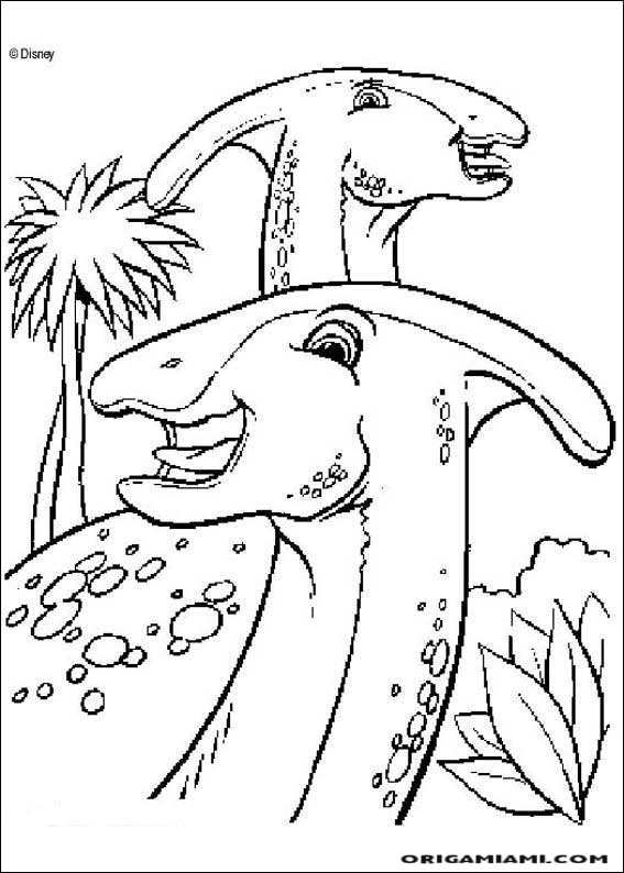 Dinosaur coloring page (7)