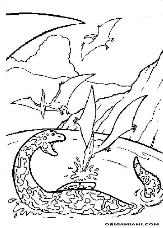 Dinosaur coloring page (8)