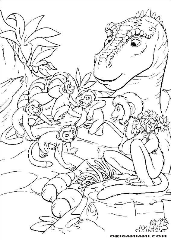 Dinosaur coloring page (9)