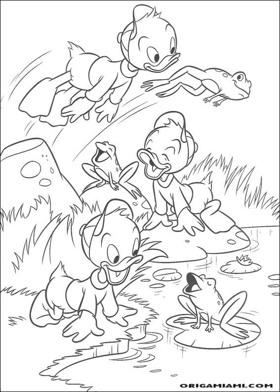 Donald duck coloring page (41)