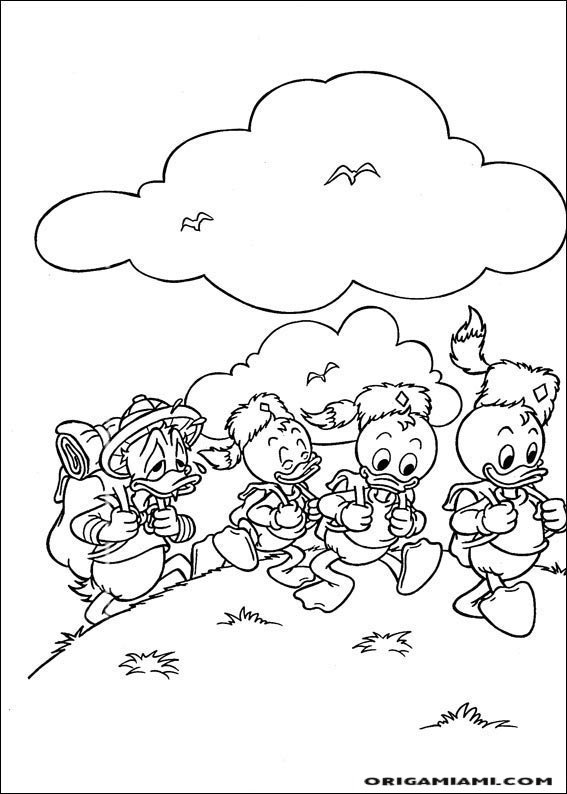 Donald duck coloring page (51)