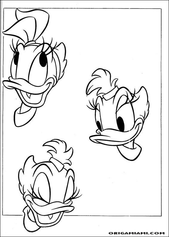 Donald duck coloring page (53)