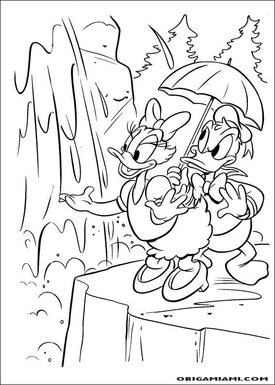 Donald duck coloring page (56)