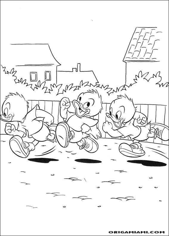 Donald duck coloring page (59)