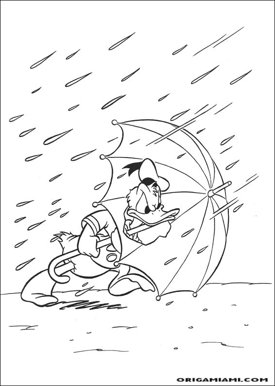 Donald duck coloring page (67)