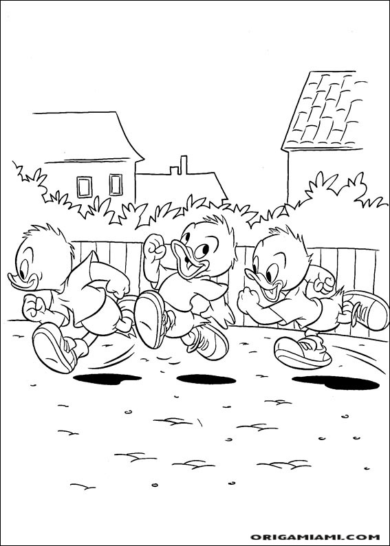 Donald duck coloring page (76)