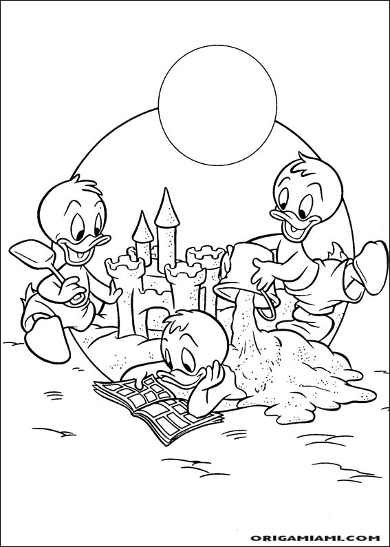 Donald duck coloring page (79)