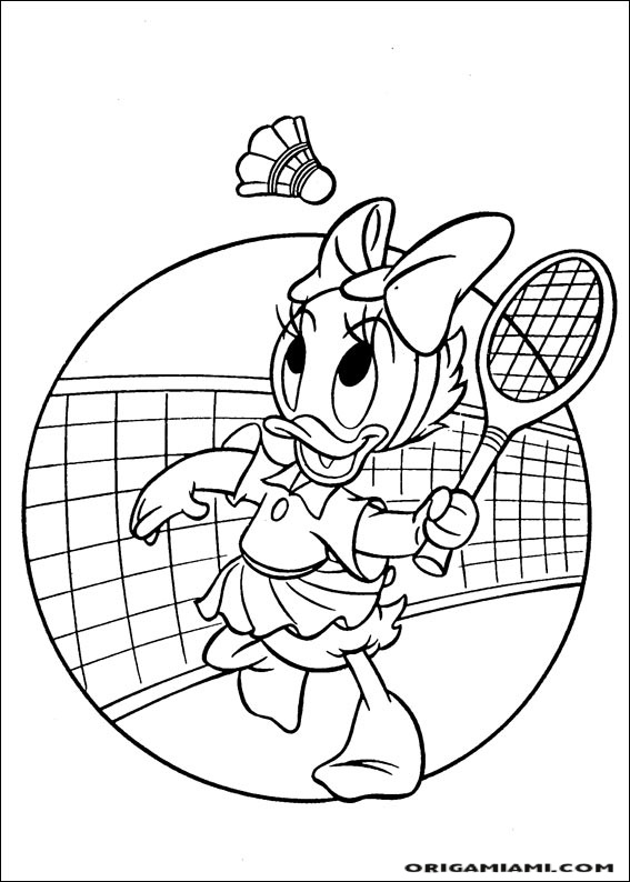 Donald duck coloring page (80)