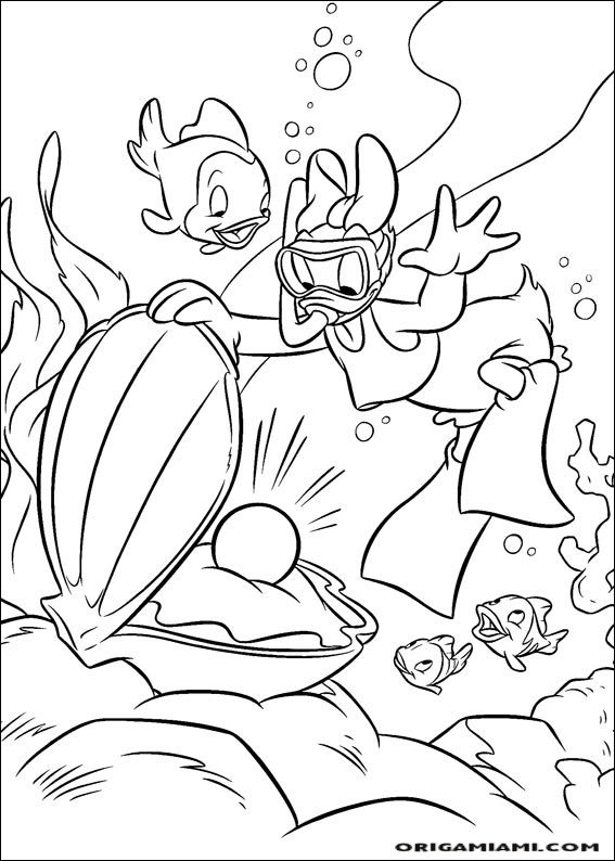 Donald duck coloring page (94)