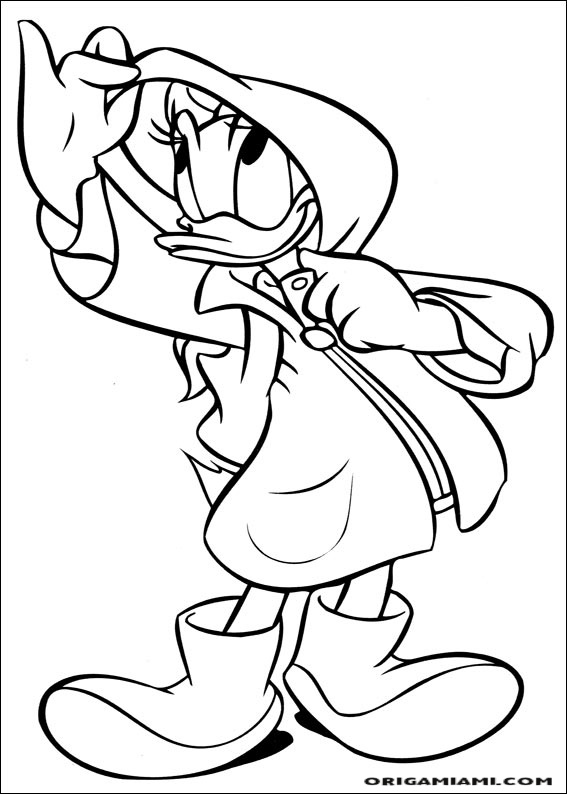 Donald duck coloring page (97)