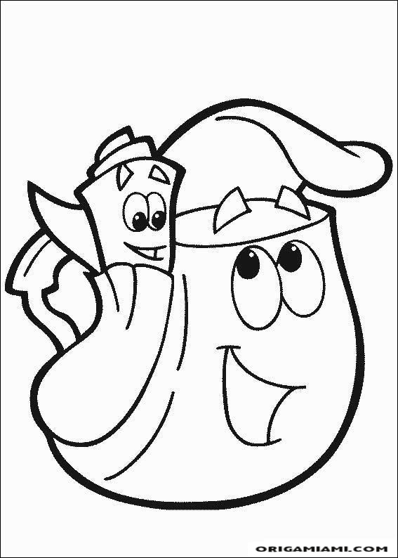 Dora the Explorer coloring page (10)