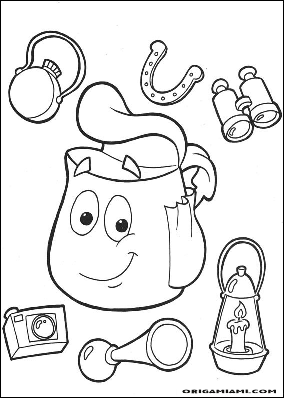 Dora the Explorer coloring page (102)