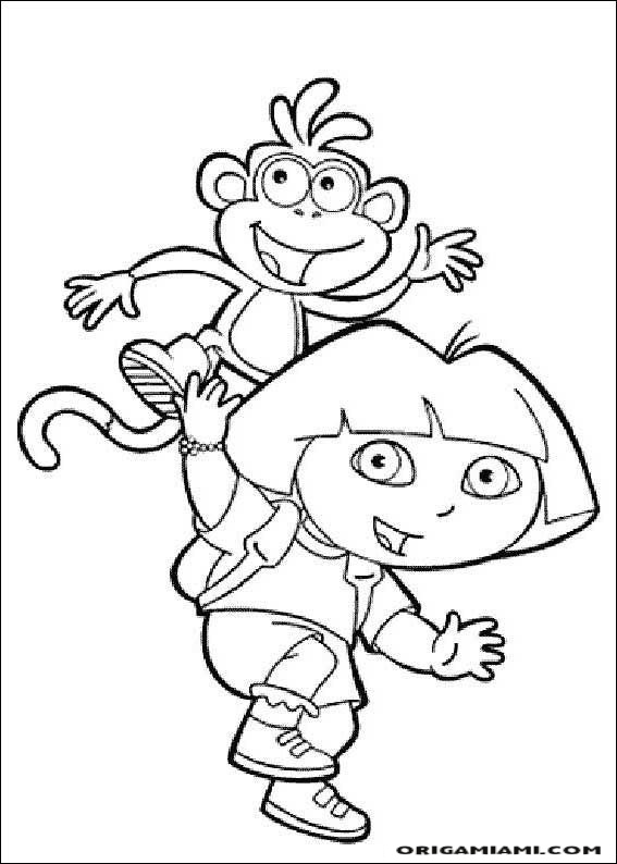 Dora the Explorer coloring page (11)