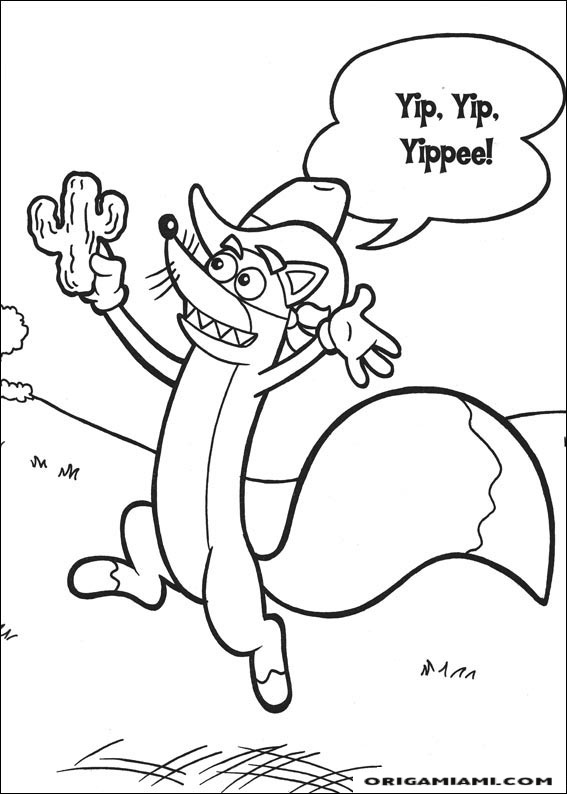 Dora the Explorer coloring page (118)