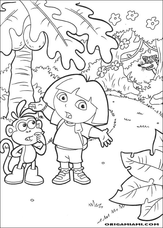 Dora the Explorer coloring page (120)