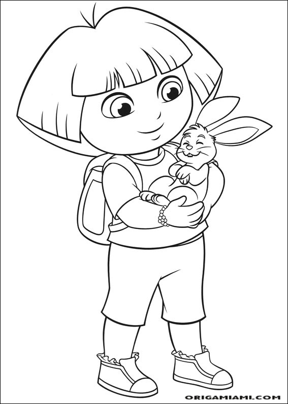 Dora the Explorer coloring page (137)