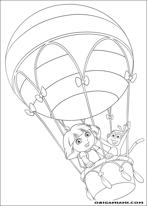 Dora the Explorer coloring page (139)