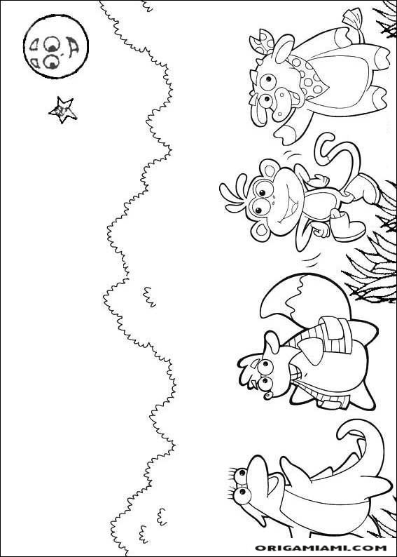 Dora the Explorer coloring page (14)