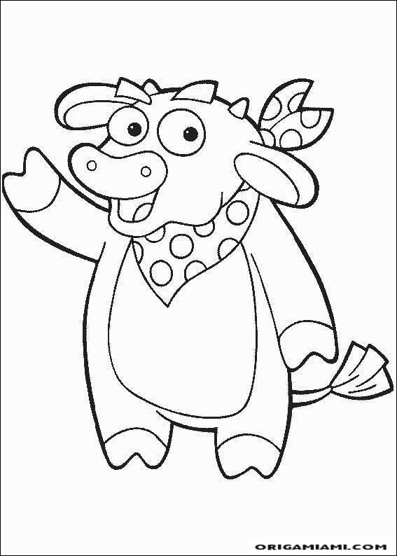 Dora the Explorer coloring page (2)