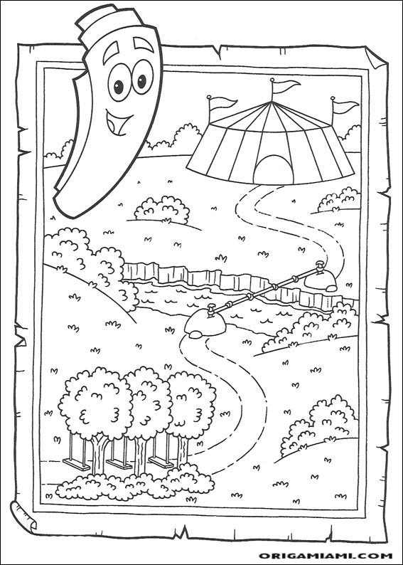 Dora the Explorer coloring page (35)