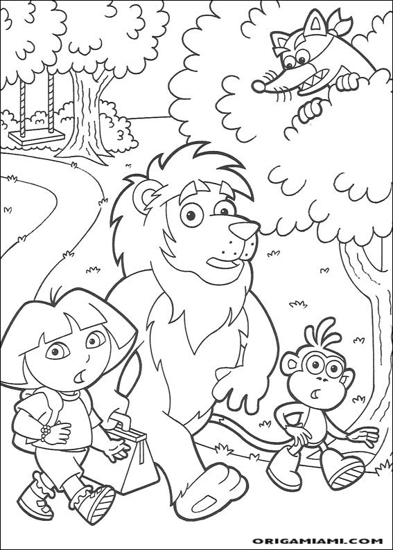 Dora the Explorer coloring page (40)