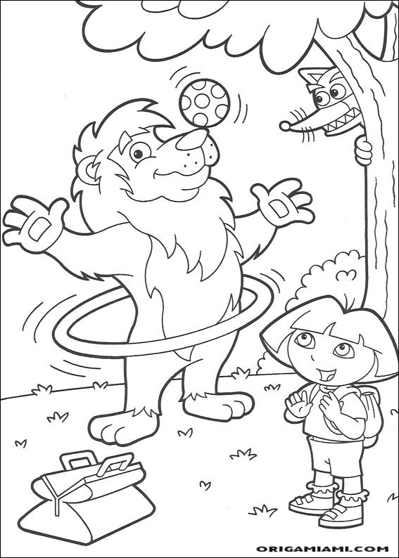 Dora the Explorer coloring page (41)