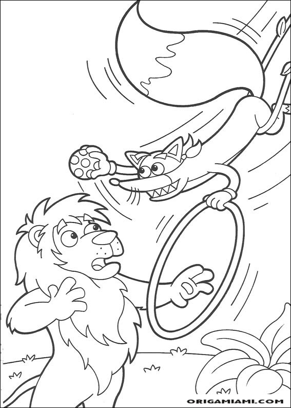 Dora the Explorer coloring page (42)