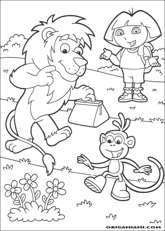 Dora the Explorer coloring page (47)