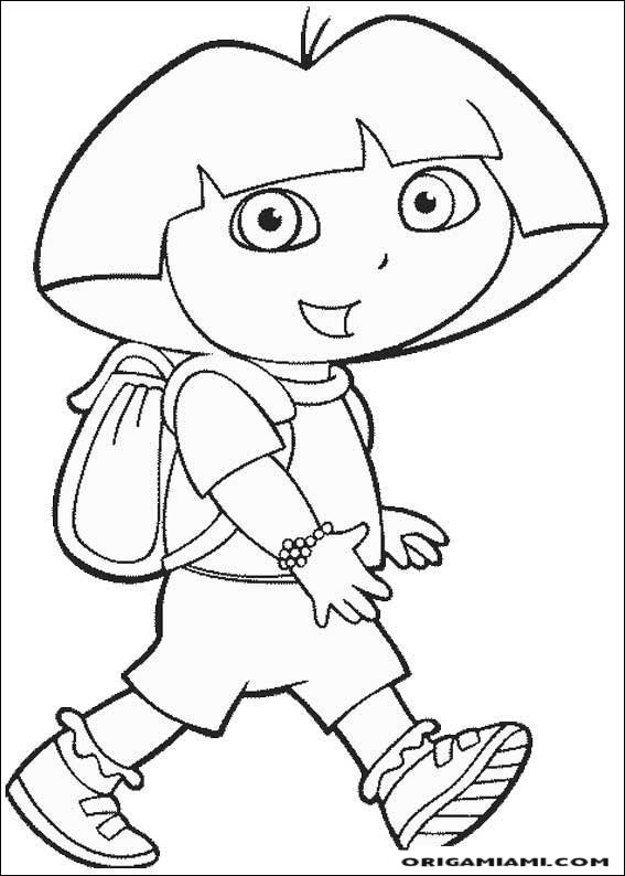 Dora the Explorer coloring page (5)