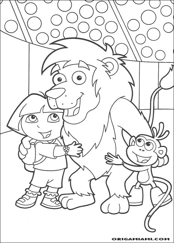 Dora the Explorer coloring page (53)