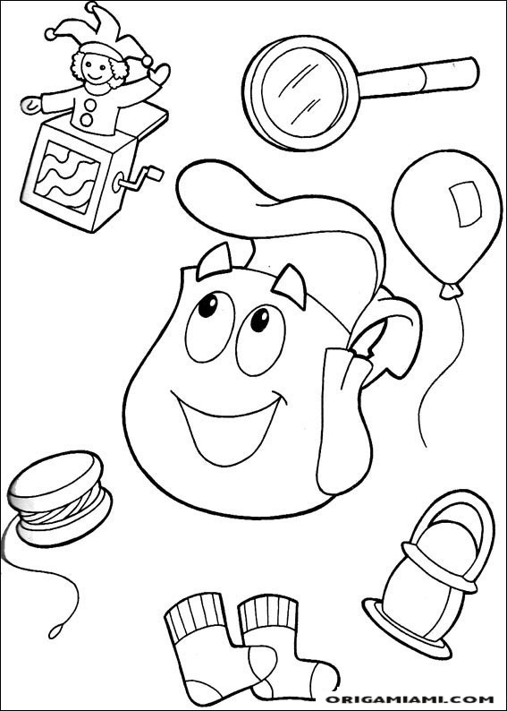 Dora the Explorer coloring page (55)