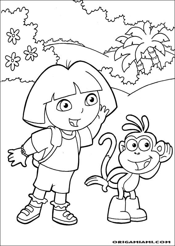 Dora the Explorer coloring page (57)