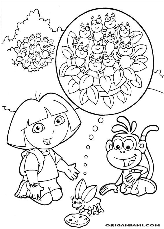 Dora the Explorer coloring page (59)