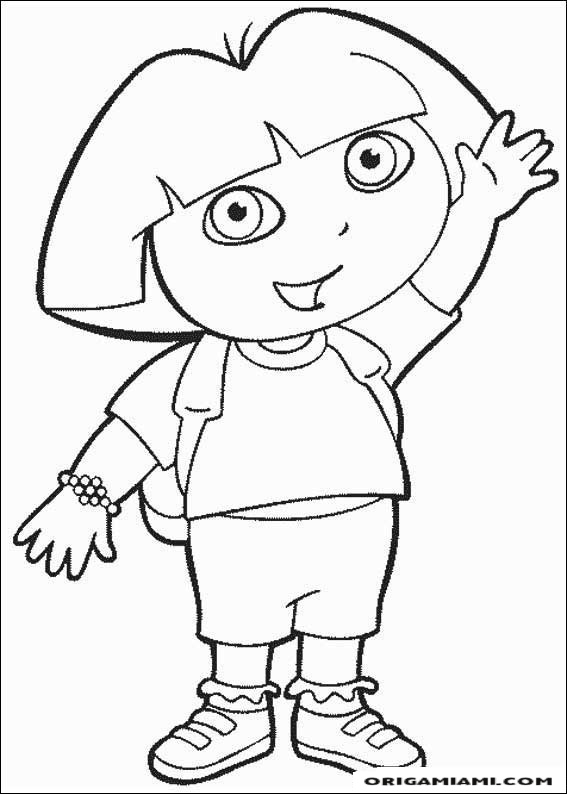 Dora the Explorer coloring page (6)