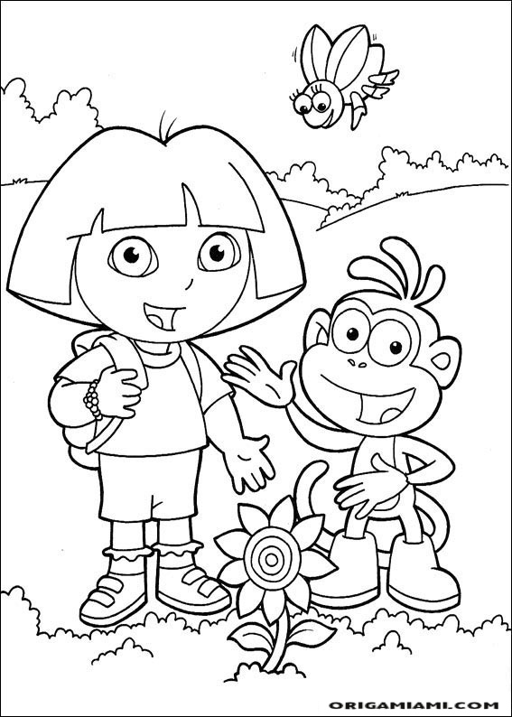 Dora the Explorer coloring page (63)