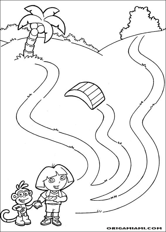 Dora the Explorer coloring page (65)