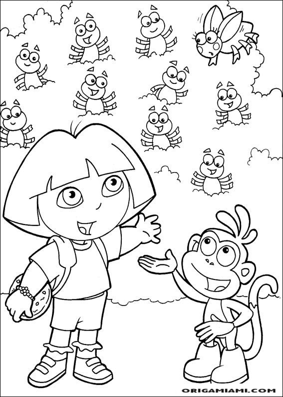 Dora the Explorer coloring page (67)